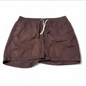 Old Navy Men's Flat Front Shorts - Rich Brown